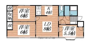 茨城県鹿嶋市大字宮津台【一戸建】の間取り