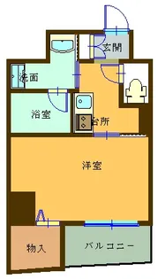 グランメゾン三宿矢野【4階】の間取り