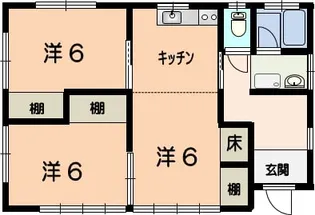 志乃田荘【1階】の間取り