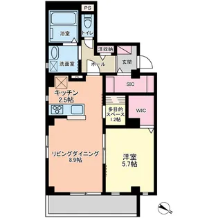 アリエッタ【2階】の間取り