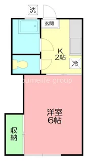 神奈川県秦野市下大槻【アパート】の間取り