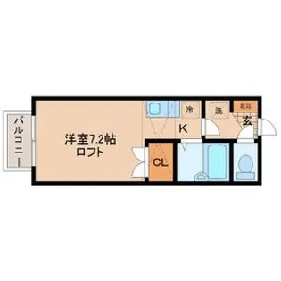 サンシャレイ幸町【2階】の間取り