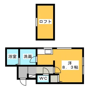 ファルダ不二ヶ丘【2階】の間取り