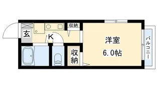 セフィラ生光苑【1階】の間取り
