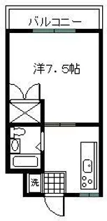 レジデンス秀幸【1階】の間取り