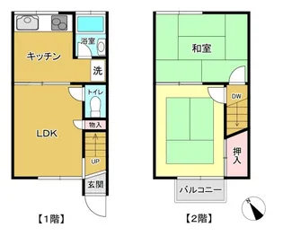 ホワイトレジデンスA棟の間取り