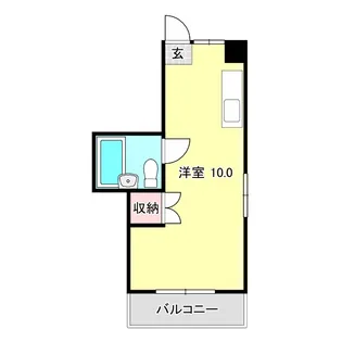 高知県高知市大津乙【マンション】の間取り