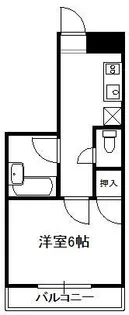 イングマンション【2階】の間取り