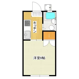 コーポあけぼの【2階】の間取り