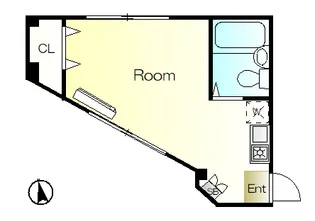 サンコート清水ヶ丘【3階】の間取り