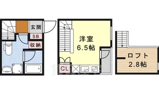 Quatre Portes【1階】の間取り