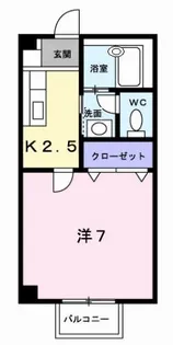ディリジェント99【2階】の間取り