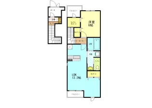 フェリーチェ A棟【2階】の間取り