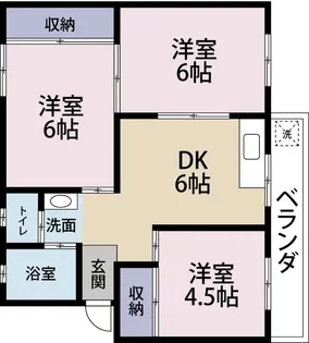 メゾン・シゲノブ【2階】の間取り