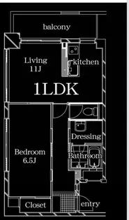 ISLAND SEA【4階】の間取り