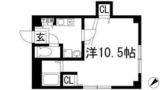 久代ハイツ(2丁目)【2階】の間取り