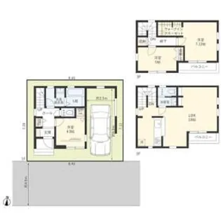埼玉県富士見市水谷東2【一戸建】の間取り