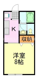 コーポフリーダム【2階】の間取り