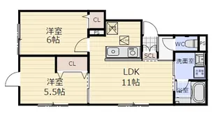 YTロイヤル横濱【1階】の間取り