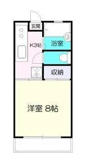 パークヤノ【2階】の間取り