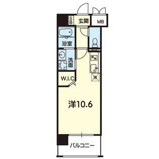 1Rの間取り画像