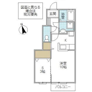 エルメゾン足崎 C棟【1階】の間取り