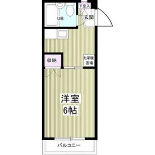 コスモクイーン富田町【3階】の間取り