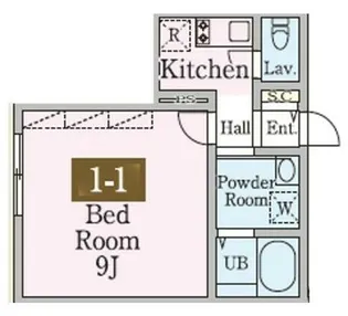 木の花テラス【1階】の間取り