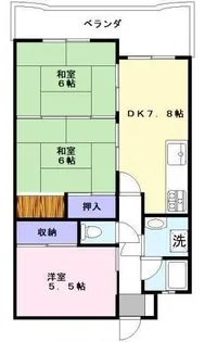 ラフェスタ彦根I【7階】の間取り