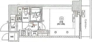 フェニックス横濱関内BAYGAIA【2階】の間取り