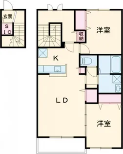 仮称)Novガーデンハウス谷田部 G棟【2階】の間取り