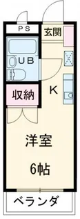 エスクロープラザ【5階】の間取り