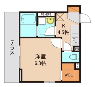 アーバンライフ妙典【1階】の間取り