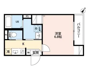 ROBOT HOME 柳瀬川【2階】の間取り