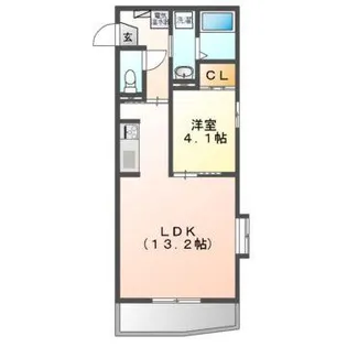 Side S(サイドエス)【1階】の間取り