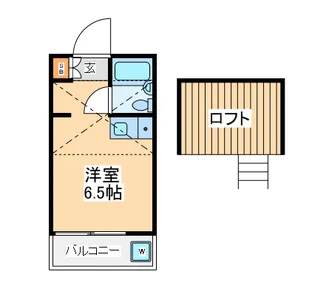 フタコ テラス【2階】の間取り