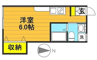 メゾン・ド・WAFU【2階】の間取り