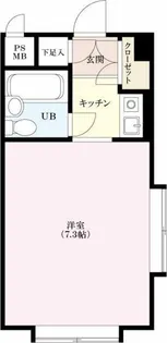 シャルム初台【3階】の間取り