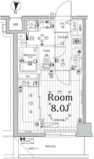 メイクス池上ルーチェ【3階】の間取り