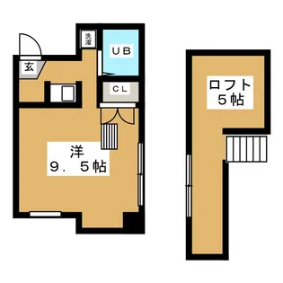 ウインドパルス【3階】の間取り