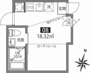 中野弥生町テラス【1階】の間取り