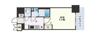 プレサンス上前津エレスタ【14階】の間取り
