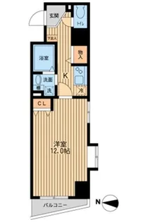 東京都豊島区要町1【マンション】の間取り