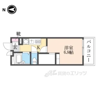 レオパレス高尾3【2階】の間取り
