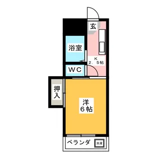 並木マンション【3階】の間取り