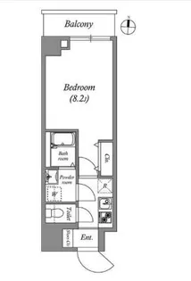 東京都墨田区東駒形4【マンション】の間取り