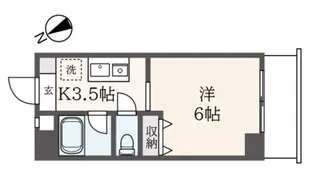 東京都多摩市鶴牧2【マンション】の間取り