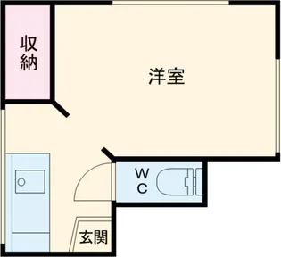 YKヘリテイジ深沢【4階】の間取り