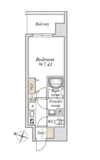 板橋本町ステーションレジデンス【4階】の間取り