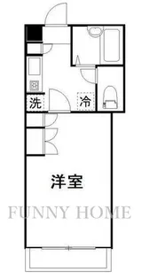 プレズント・リガーレ世田谷上町North【1階】の間取り